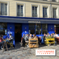 Moncœur Belleville - Terrasse vue Paris