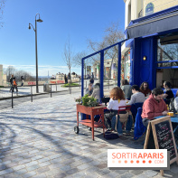 Moncœur Belleville - Terrasse vue Paris