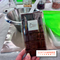 Atelier fabrication de tablettes Mon Jardin Chocolaté