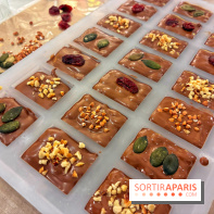 Atelier fabrication de tablettes Mon Jardin Chocolaté