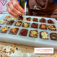 Atelier fabrication de tablettes Mon Jardin Chocolaté