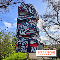 La Tour aux Figures de Jean Dubuffet - Hauts-de-Seine