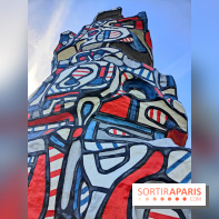 La Tour aux Figures de Jean Dubuffet - Hauts-de-Seine