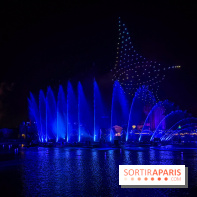 Disneyland Paris : Disney Cascade of Lights, le spectacle nocturne sur Adventure Bay