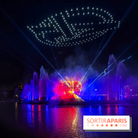 Disneyland Paris : Disney Cascade of Lights, le spectacle nocturne sur Adventure Bay
