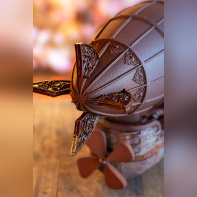 La Belle Envolée du Cheval Blanc Paris, l'Oeuf de Pâques dirigeable 2026 - A7C08077