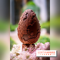 L'Oeuf de Pâques floral du George V Paris 2026 par Michael Bartocetti - les photos