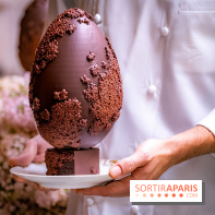 L'Oeuf de Pâques floral du George V Paris 2026 par Michael Bartocetti - les photos