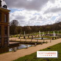 Les tulipes du Château de Dampierre, son jardin anglais et le jardin Le Nôtre