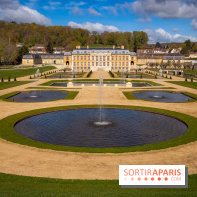 Les tulipes du Château de Dampierre, son jardin anglais et le jardin Le Nôtre