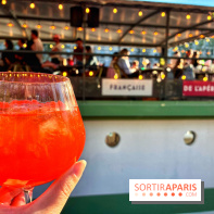 Une péniche-guinguette dédiée à l'apéro sur les quais de Seine