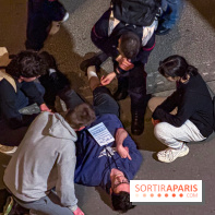 Simulation géante des pompiers de Paris sur les quais parisiens - IMG 3863