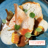 Rooster - Lotte, gnocchis, lard de Colonnata