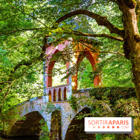 La réserve Naturelle des Etangs de Bonnelles, son pont kiosque, temple de l'amour et ses trésors