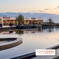 Valvert Croix Blanche : le complexe shopping-loisirs XXL en Essonne avec fontaine et parc à dinosaures