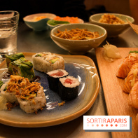 Sushi Mina : makis, sushis et plats japonais servis à table