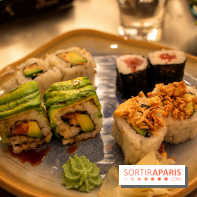 Sushi Mina : assiette de makis et spécialités japonaises
