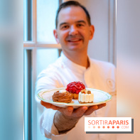 Tea time sensoriel de Matthieu Carlin à l'Hôtel de Crillon - les photos