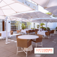 Chez Gina, le restaurant italien caché de Fontainebleau, terrasse