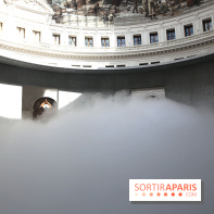 Fujiko Nakaya : nos photos de sa sculpture de brouillard à voir à la Bourse de Commerce