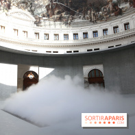 Fujiko Nakaya : nos photos de sa sculpture de brouillard à voir à la Bourse de Commerce