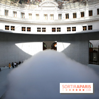 Fujiko Nakaya : nos photos de sa sculpture de brouillard à voir à la Bourse de Commerce