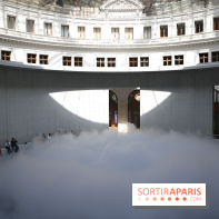 Fujiko Nakaya : nos photos de sa sculpture de brouillard à voir à la Bourse de Commerce