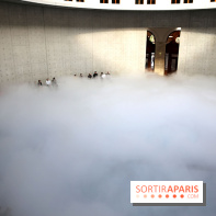 Fujiko Nakaya : nos photos de sa sculpture de brouillard à voir à la Bourse de Commerce