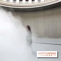 Fujiko Nakaya : nos photos de sa sculpture de brouillard à voir à la Bourse de Commerce