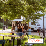 Guinguette du dispensaire et Foodtruck des Écuries au parc du Dispensaire de Sartrouville dans les Yvelines - photos