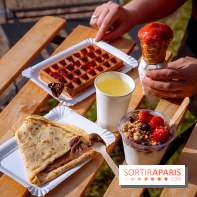 Guinguette du dispensaire et Foodtruck des Écuries au parc du Dispensaire de Sartrouville dans les Yvelines - photos
