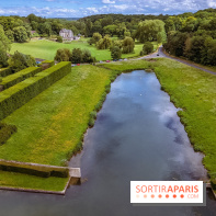 Le Domaine de Villarceaux et ses deux châteaux - photos - DJI 0035 D