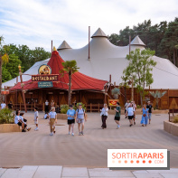 Parc Astérix : spectacle de drones, jets d'eau et feux d'artifice et nouveautés 2026, les photos - restaurant épi de maïs