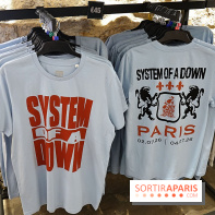 Pop-up store System of a Down à Paris - nos photos