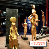 Statues protectrices autour de Toutânkhamon - Toutankhamon : son tombeau et ses trésors
