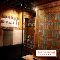 Le couloir décoré du tombeau - Toutankhamon : son tombeau et ses trésors