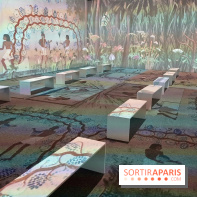 La salle immersive aux projections égyptiennes - Toutankhamon : son tombeau et ses trésors
