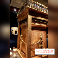 Coffre funéraire décoré de Toutânkhamon - Toutankhamon : son tombeau et ses trésors