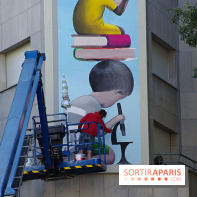 Seth, nos photos de sa nouvelle fresque monumentale à admirer dans le 19e à Paris - Seth 7