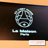 Ici C’est Paris La Maison : nos photos du pop-up gratuit du PSG à Paris - Le logo Ici C’est Paris La Maison