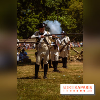 L'Amérique et Versailles, les photos du plus grand campement et reconstitution historique