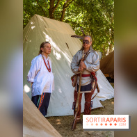 L'Amérique et Versailles, les photos du plus grand campement et reconstitution historique