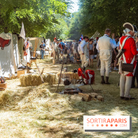 L'Amérique et Versailles, les photos du plus grand campement et reconstitution historique