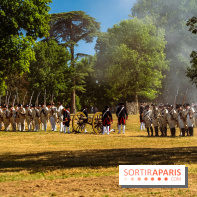 L'Amérique et Versailles, les photos du plus grand campement et reconstitution historique