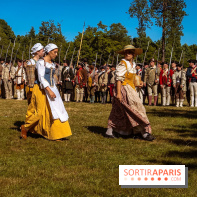 L'Amérique et Versailles, les photos du plus grand campement et reconstitution historique