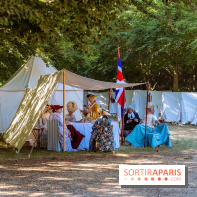 L'Amérique et Versailles, les photos du plus grand campement et reconstitution historique
