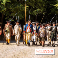 L'Amérique et Versailles, les photos du plus grand campement et reconstitution historique