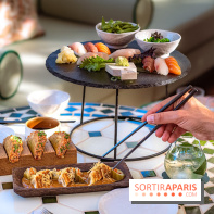 Le Rooftop du Fouquet's, bar à cocktail et cuisine fusion japonaise - photos