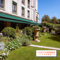 La terrasse-jardin de Maison Roland au Shangri-La Paris - les photos