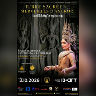 Terre Sacrée et Merveilles d'Angkor - AFFICHE 933 x 1440 TERRE SACRÉE 2